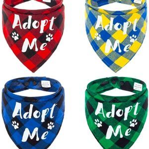 Dog 🐶 Bandana 4-Packs
